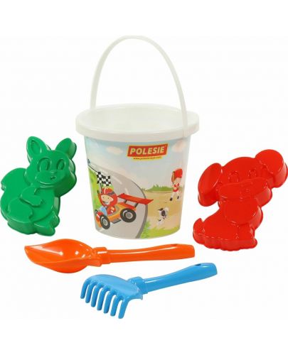 Детски плажен комплект Polesie Toys, 5 части, асортимент - 2