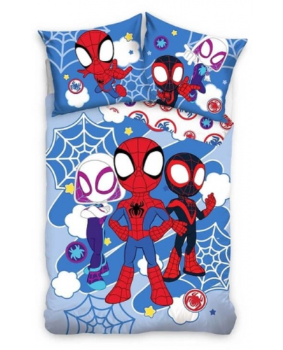 Детски спален комплект от 2 части Sonne - Spiderman, The Amazing Friends - 1