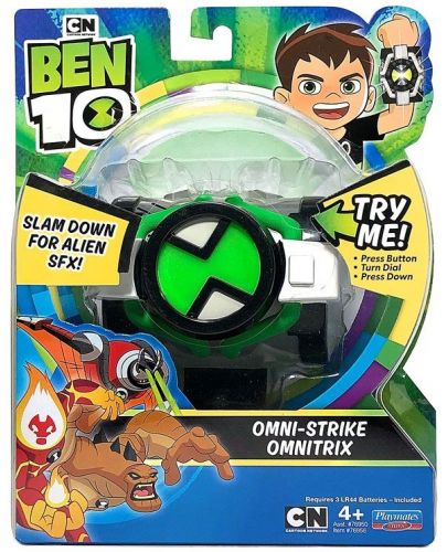 Детска играчка Playmates Ben 10 - Часовник Omnitrix, Omni-Strike - 1
