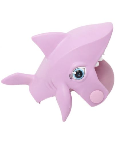 Детска играчка Eurekakids - Водна пръскалка, Розова акула - 1