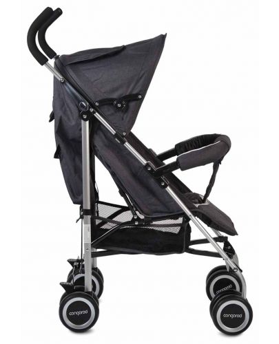 Детска лятна количка Cangaroo - Sapphire, черна - 3