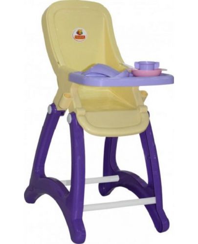 Детска играчка Polesie - Стол за хранене на кукли Baby - 6