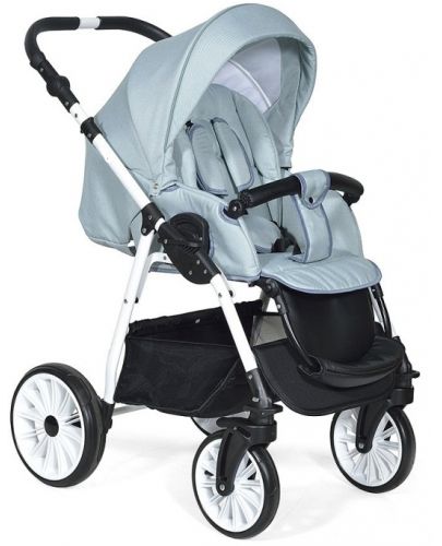 Комбинирана детска количка 3в1 Baby Giggle - Alpina, зелена - 3
