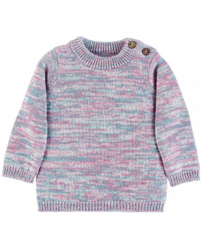 Детски пуловер от органичен памук Sterntaler - 74 cm, 6-9 месеца - 1