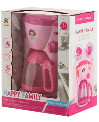 Детска играчка GOT - Машина за кафе със светлина, розова - 7