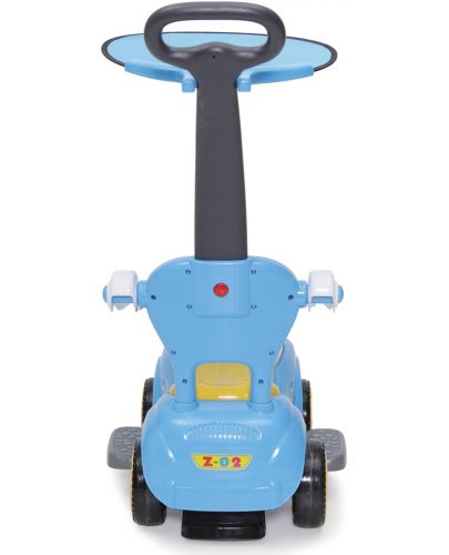 Детска кола за бутане Moni - Panda JY-Z02A, синя - 3