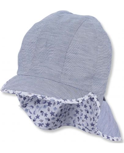Детска лятна шапка с UV 50+ защита Sterntaler - с платка на тила, 47 cm,  9-12 месеца - 1