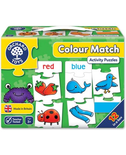 Детска образователна игра Orchard Toys - Цветни съвпадения - 1