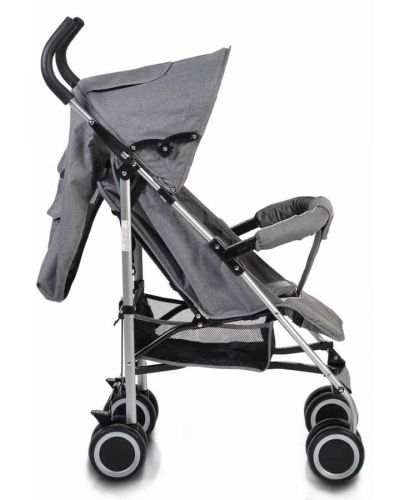 Детска лятна количка Cangaroo - Sapphire, сива - 4