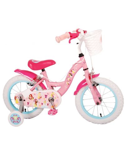 Детски велосипед с помощни колела E&L cycles - Disney Princess, 14'' - 1