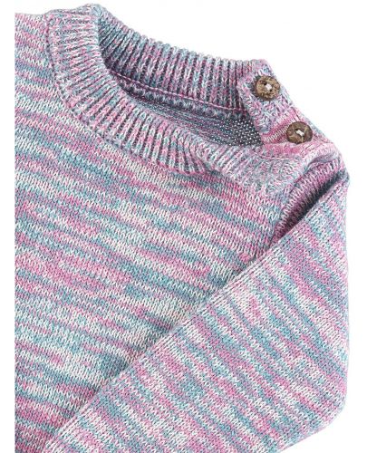 Детски пуловер от органичен памук Sterntaler - 74 cm, 6-9 месеца - 3