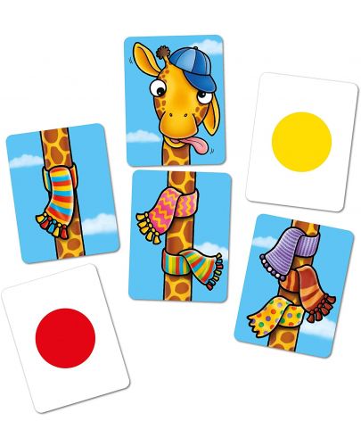 Детска образователна игра Orchard Toys - Жирафи с шалове - 3
