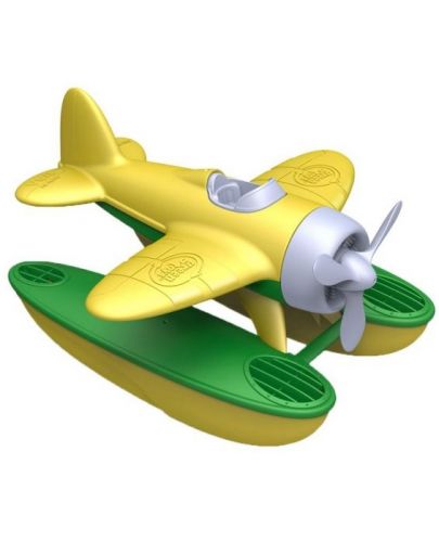 Детска играчка Green Toys - Морски самолет, жълт - 1