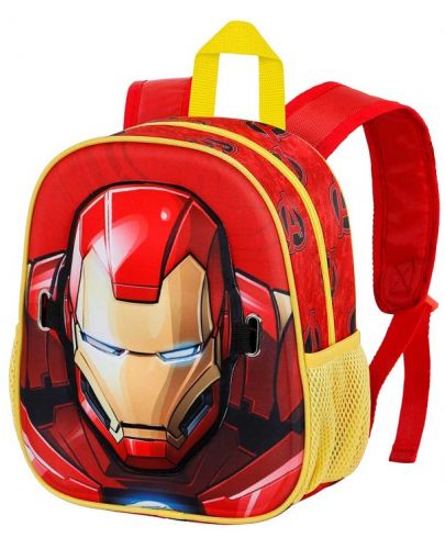 Детска раница Karactermania Iron Man - Armour, 3D, с маска - 5