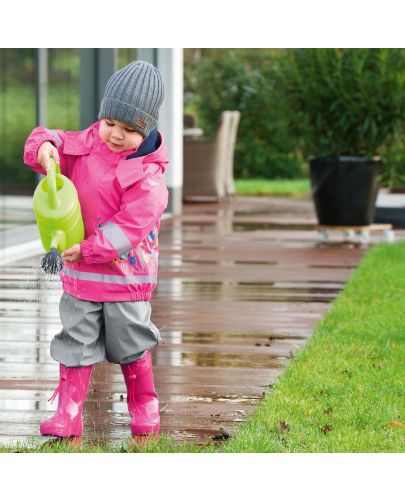 Детски гащеризон за дъжд, студ и вятър Sterntaler - Ватиран, 86 cm, 12-18 месеца, сив - 4