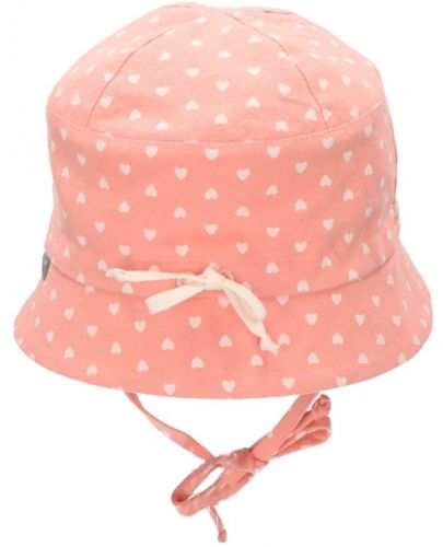 Детска лятна шапка с UV 50+ защита Sterntaler - На сърца, 45 cm, 6-9 месеца - 5