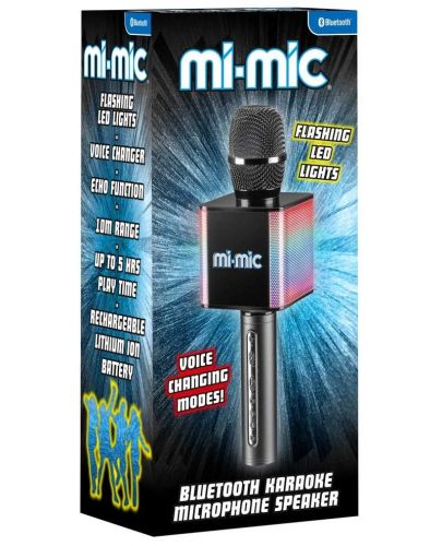 Детски микрофон Mi-Mic - С ефекти, сив - 2