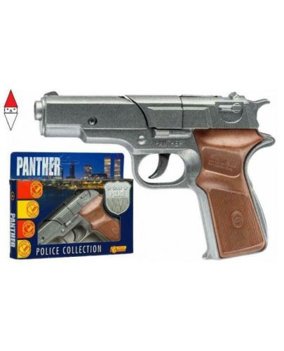 Детски пистолет Villa Giocattoli Panther Silver - С капси, 8 изстрела - 1
