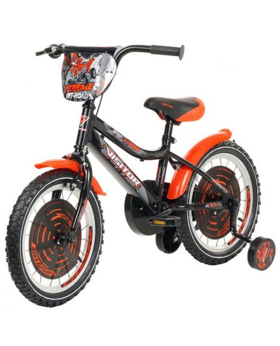 Детски велосипед Venera Bike - Xtreme Visitor, 16'', черен - 1