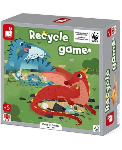 Детска образователна игра Janod - Рециклиране - 1
