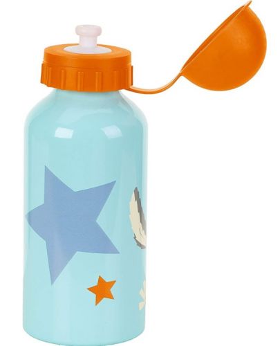 Детско алуминиево шише за вода Sterntaler - Магаренце, 400 ml - 3