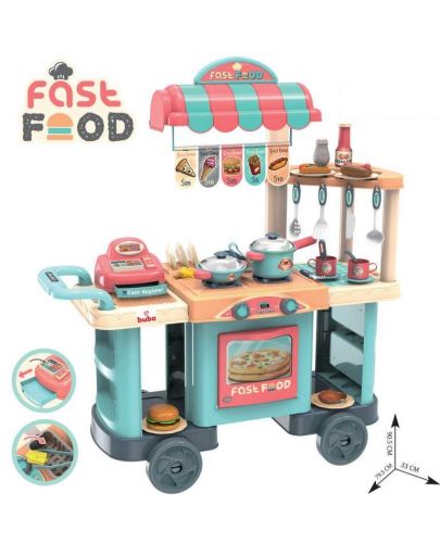 Детска кухня Buba - Kitchen trolley - 1