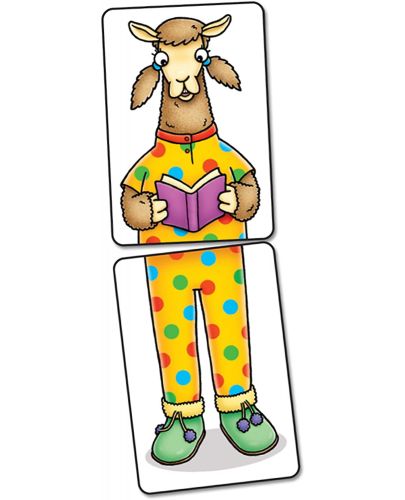 Детска образователна игра Orchard Toys - Лами с пижами - 3