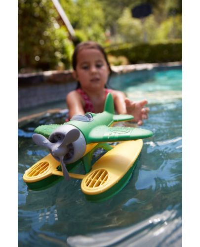 Детска играчка Green Toys - Морски самолет, зелен - 2