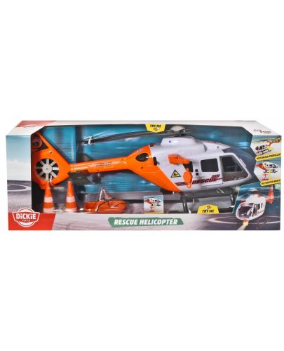 Детска играчка Dickie Toys - Спасителен хеликоптер - 1
