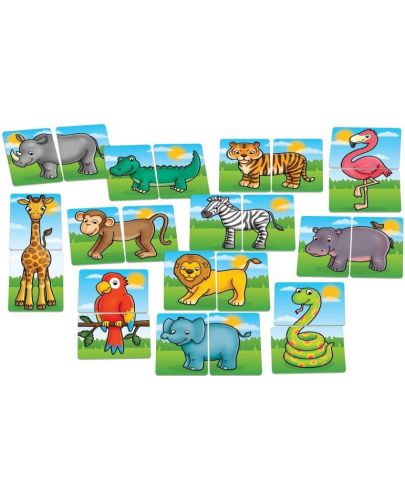 Детска образователна игра Оrchard Toys - Съедини животните - 2