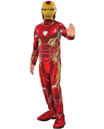Детски карнавален костюм Rubies - Avengers Iron Man, размер L - 1