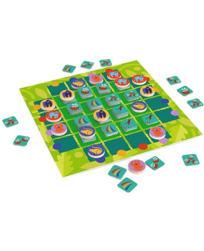 Детска стратегическа игра Djeco - Събери кокосовите орехи - 2