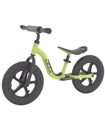 Детско колело за баланс Chillafish - Charlie Sport 12′′, светлозелено - 1