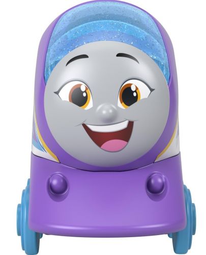 Детска играчка Fisher Price Thomas & Friends - Влакче с променящ се цвят, лилаво - 3
