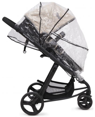 Детска комбинирана количка Cangaroo - Sarah, бежова - 3