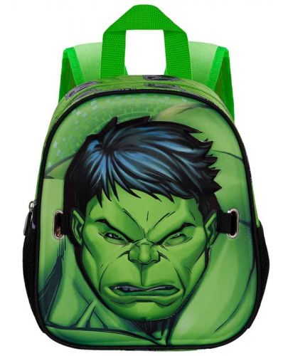 Детска раница Karactermania Hulk - Green Streng, 3D, с маска - 2