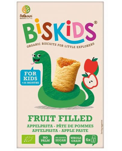 Детски бисквити Belkorn - С ябълка и спелта, 150 g - 1