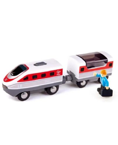 Детска играчка Hape - Влакче Intercity - 1