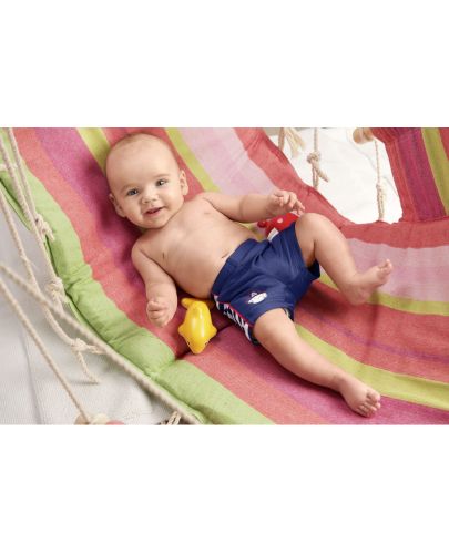 Детски бански шорти с UV защита 50+ Sterntaler - С маймунка, 74/80 cm, 6-12 месеца - 2
