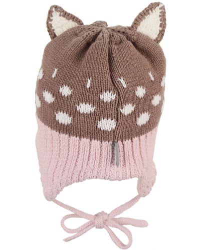 Детска плетена шапка Sterntaler - Коте, 53 cm, 2-4 години - 2