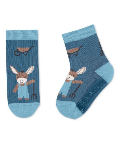 Детски чорапи със силиконова подметка Sterntaler - Магаре, 27/28, 4-5 години - 3