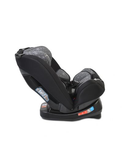 Детско столче за кола Moni - Hybrid Premium, сиви звезди - 6