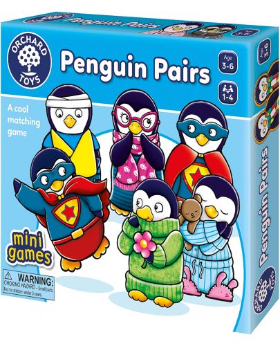 Orchard Toys Детска образователна игра Чифтове пингвини - 1