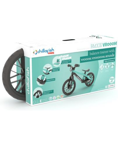 Детско колело за баланс Chillafish - BMXie Vroom, светлосиньо - 8
