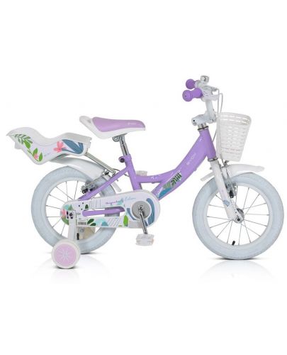 Детски велосипед Byox - Eden, лилав, 14" - 3