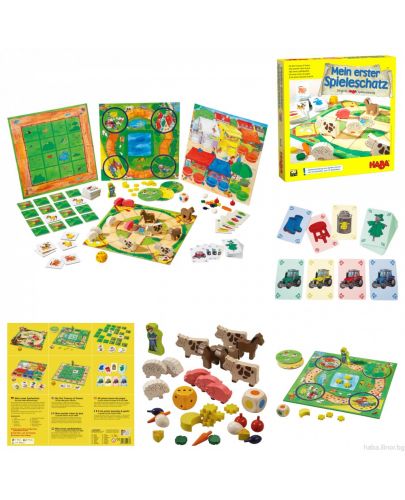 Детска игра Haba - Колекция от 10 игри - 2