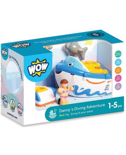 Детска играчка WOW Toys - Лодката на Дани - 2
