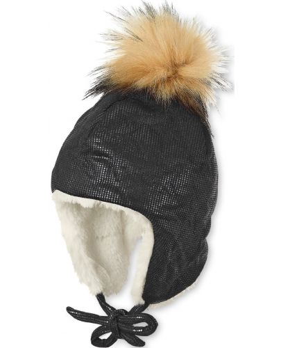 Детска зимна шапка ушанка пискюл Sterntaler - 51 cm, 18-24 месеца, за момиче - 1