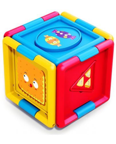 Детско логическо кубче Hola Toys - 1