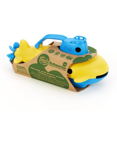 Детска играчка Green Toys - Подводница Blue Cabin - 5
